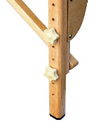 wooden adjustable leg 